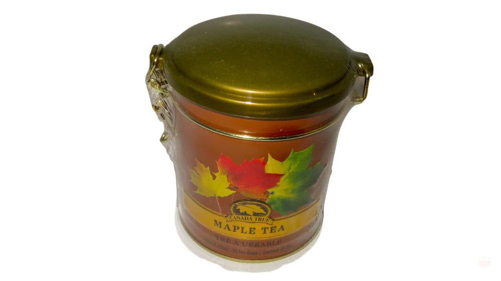 Canada True Maple Tea - Clasp Tin 60g (1 Pack of 30 Bags) by Canada True Canada Souvenir Gift Pack