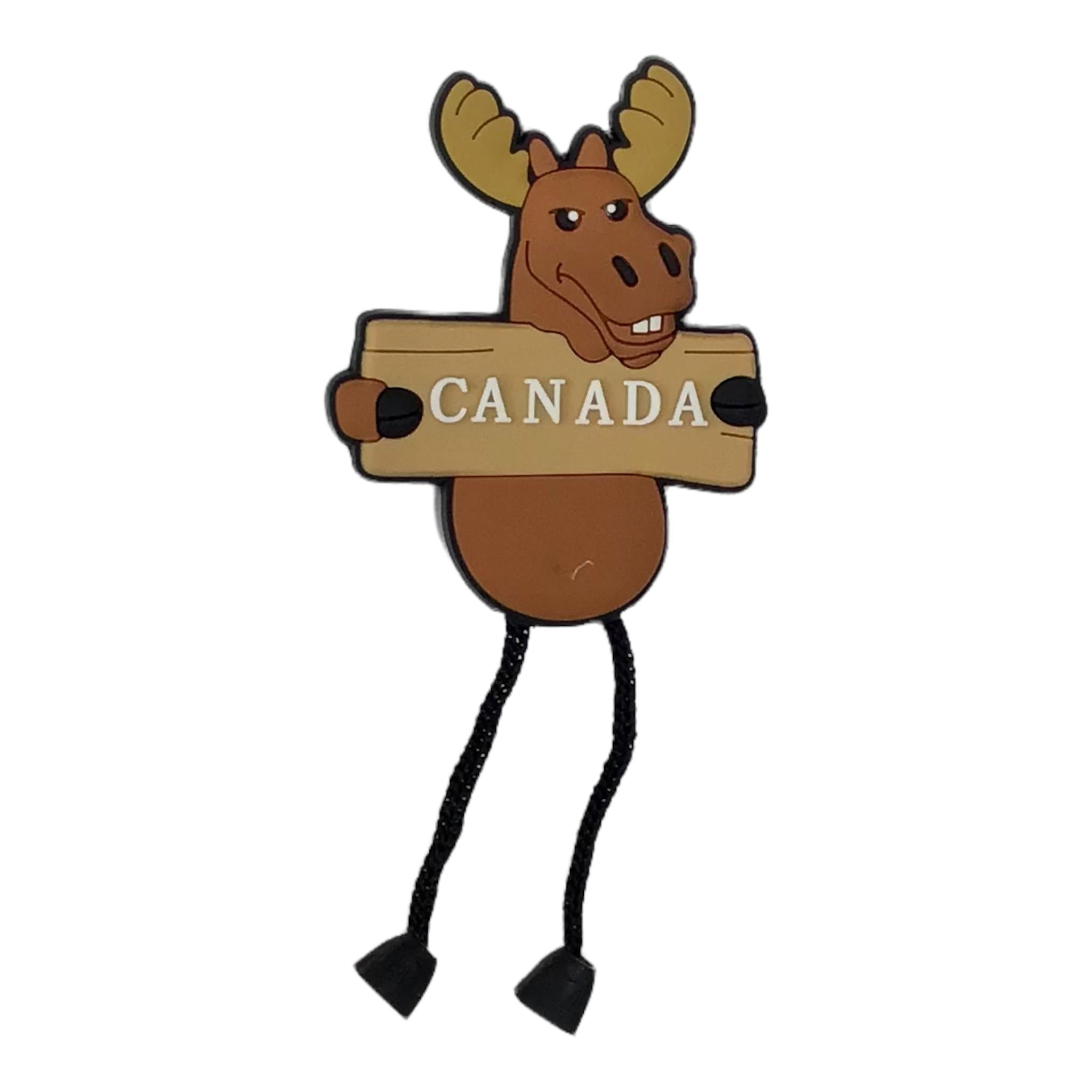 Canada moose rubber magnet