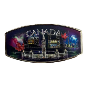 Canada parliament colourful magnet souvenir
