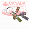 Canadian Dollar Bills Keychain - Souvenir Canada