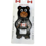 Ouvre-bouteille à aimant pour réfrigérateur Souvenir Bear du Canada