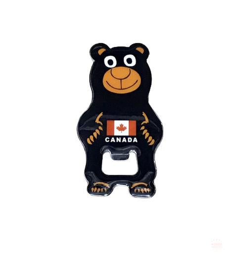 Canadian Funny Bear Metal Fridge Magnet Bottle Opener Souvenir Best Quality