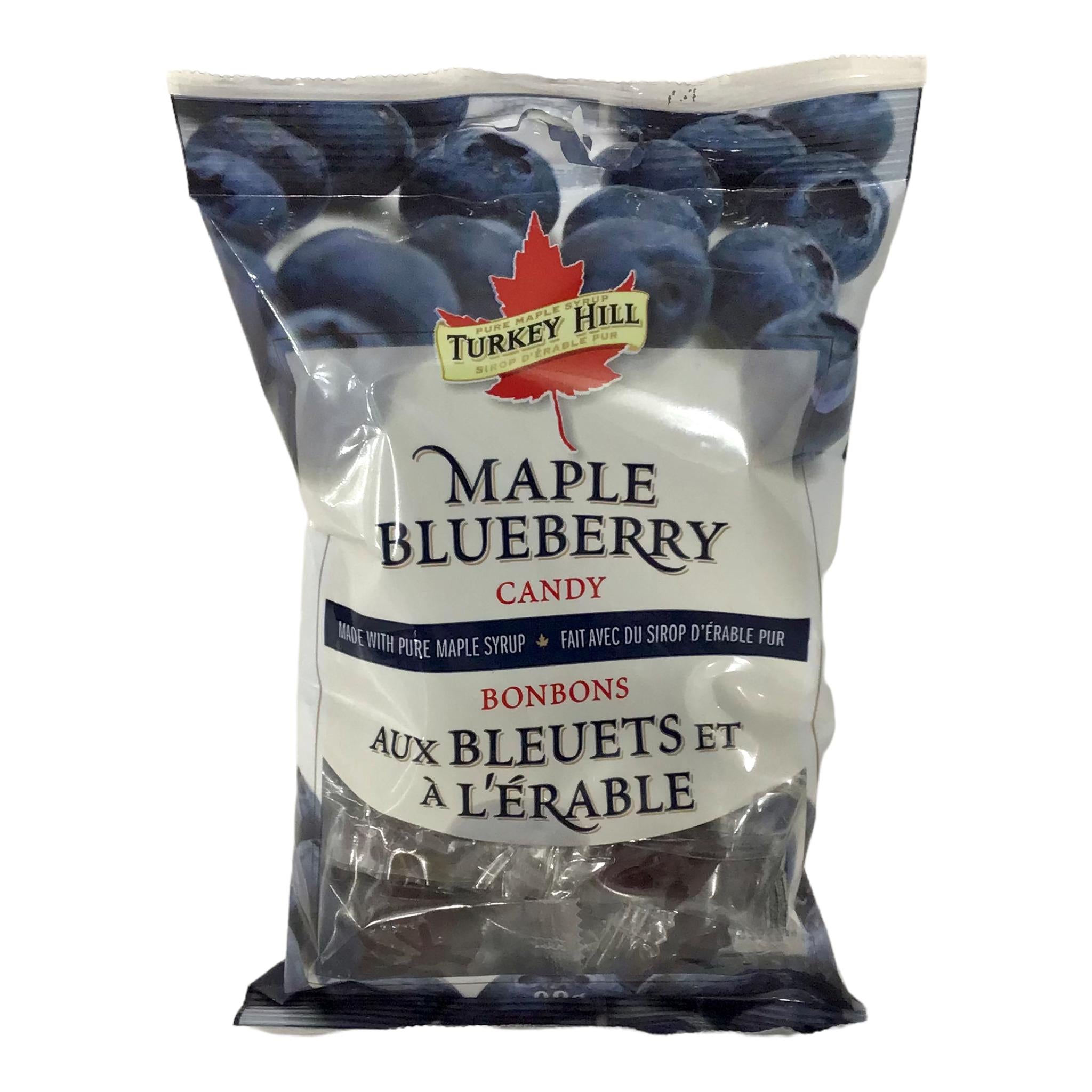 Canadian Maple Blueberry Candy - Turkey Hill 90g Pack Canada Souvenir Gift