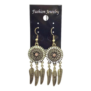 Fashion Jewellery Earrings Dream Catcher Pendant - Canadian Souvenir Gift