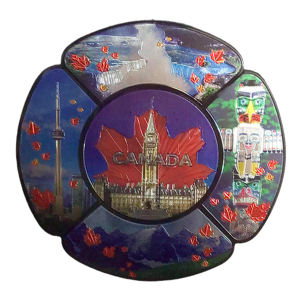 Magnete Frigorifero 3D Souvenir Ottawa Canada – Decorazione Artigianale Per Casa E Cucina, Regalo Originale