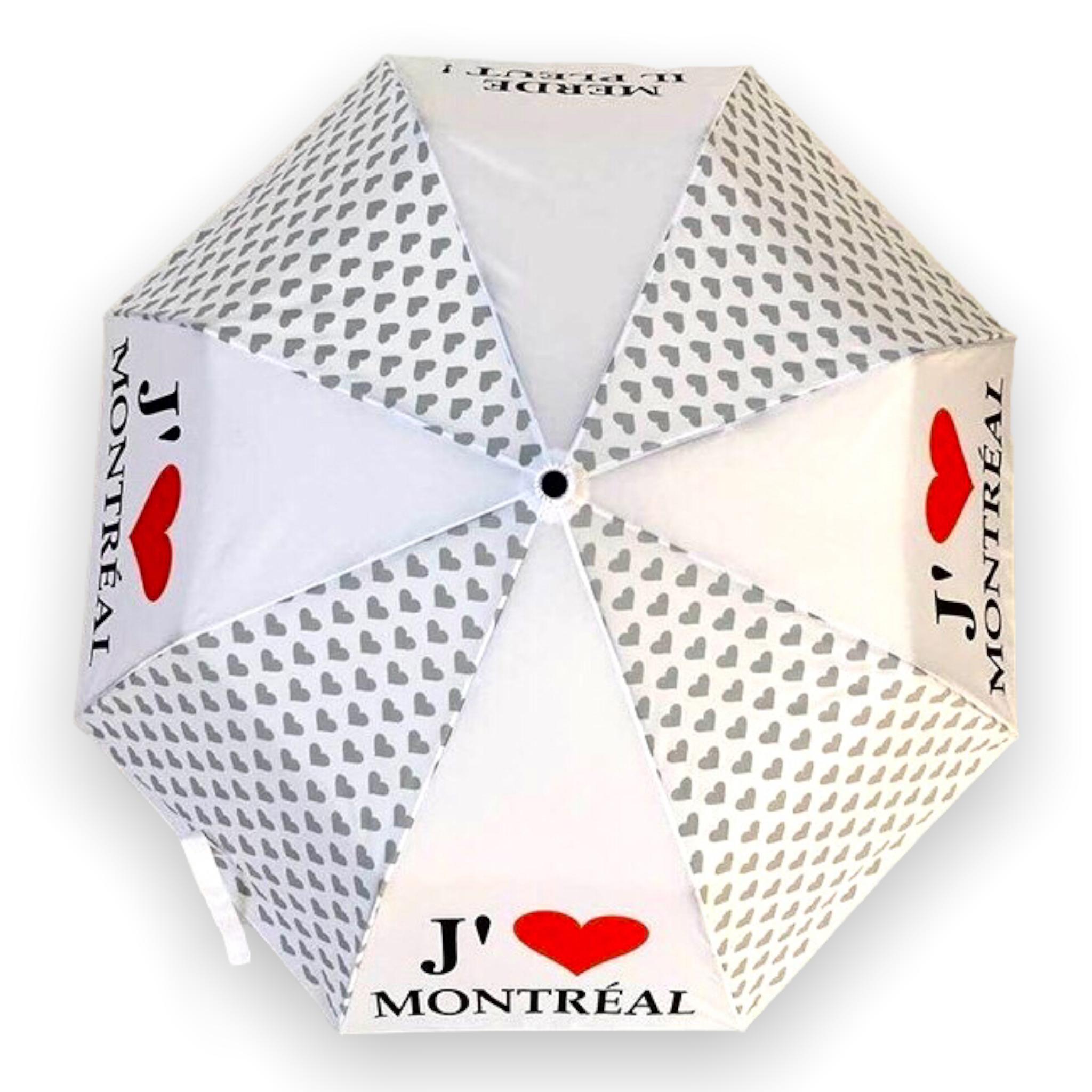 J’aime Montréal Parapluie | J’aime Montréal Umbrella | J’❤️ Montréal
