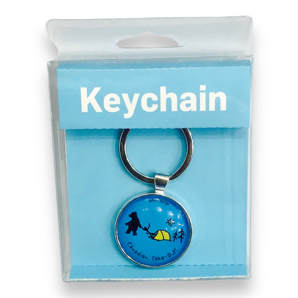 Keychain - Canadian Take Out! Porte Clé The Bear