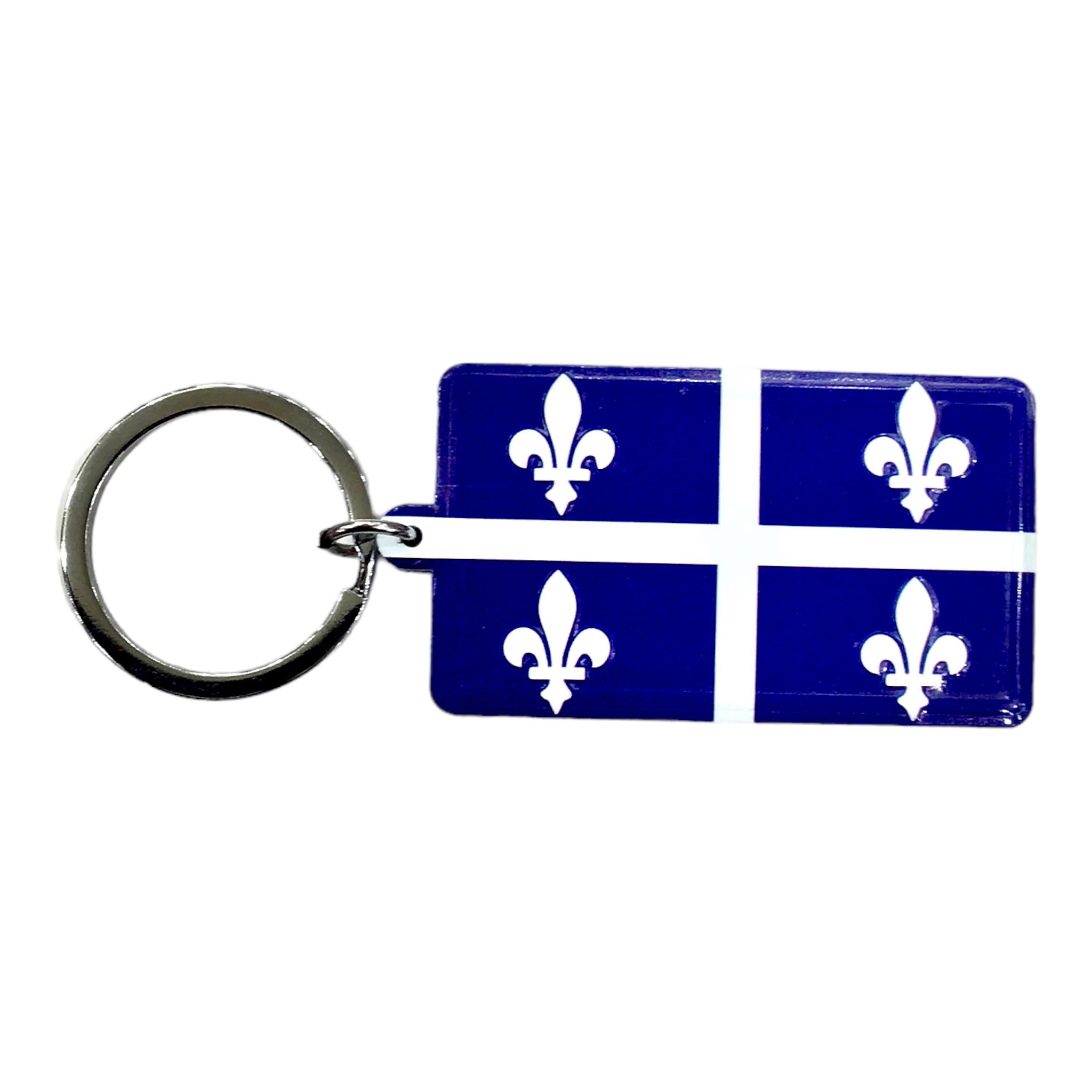 Canada Flag Double Sided Acrylic Keychains - Vietnam Crafts