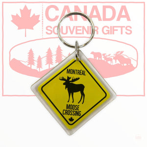 Keychain Montreal Moose Crossing