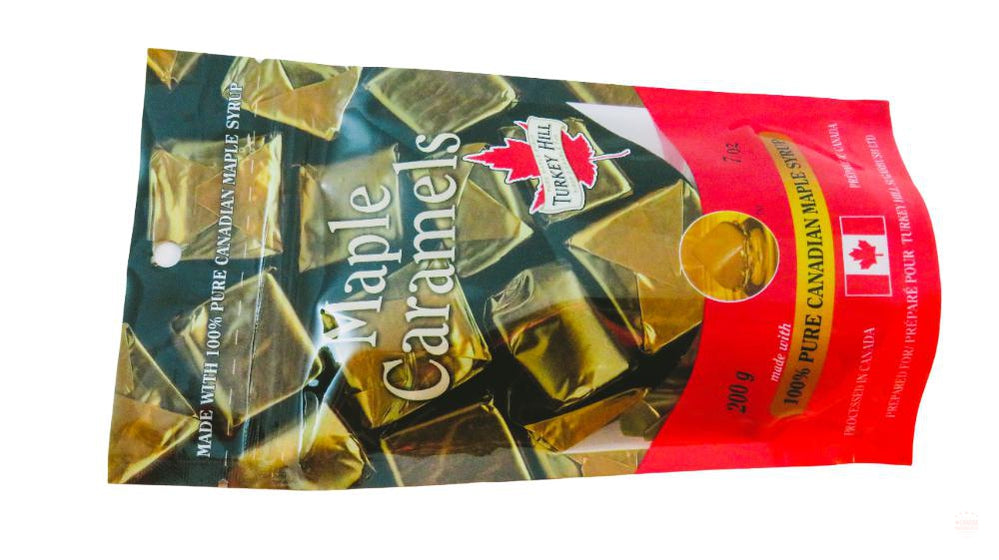 Maple Caramels - Turkey Hill 200g Made with Pure Maple Syrup