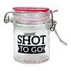 Montreal Purple Lid Shot Glass - Whiskey Vodka Tequila Jar Shot To Go Glass