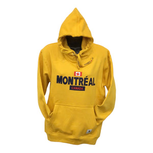 Montreal Relax anytime, anywhere in the Half Dome Hoodie from Canada Souvenir Collection Embroidery Men and Women Unisex Sweatshirt