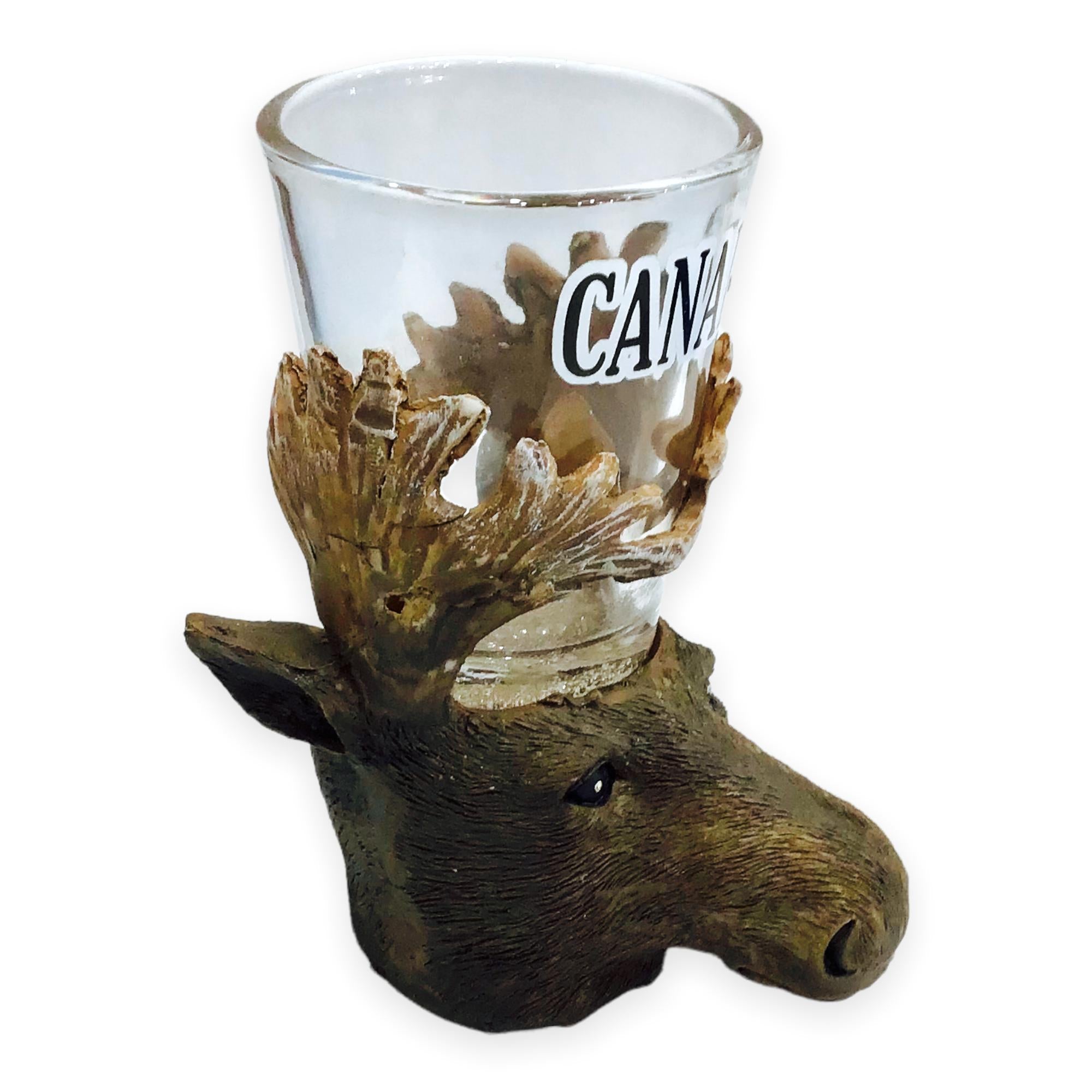Moose Head Shot Glass - Canada Shot Glass Souvenir