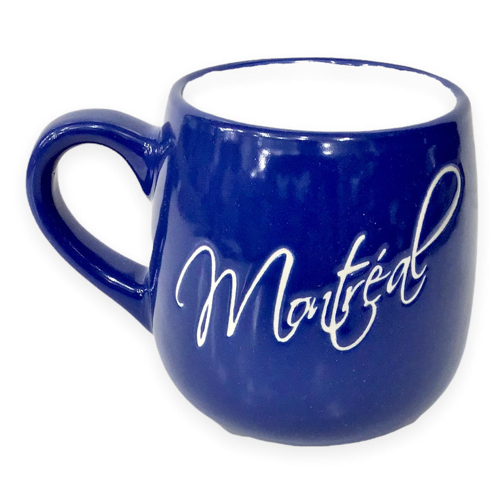Mug Blue and White Montréal Coffee Cup