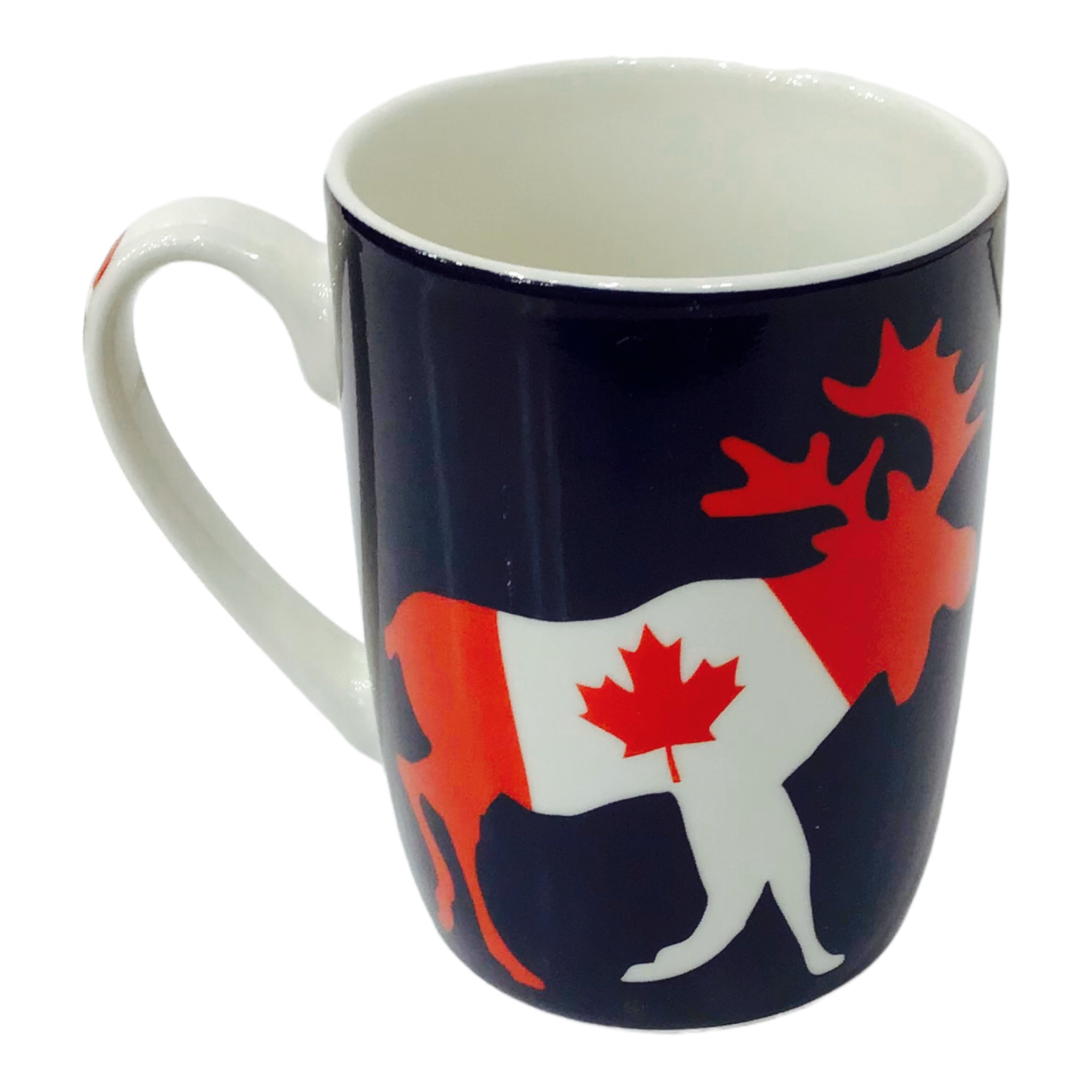 Mug Canadian Flag Moose Coffee Cup 13oz