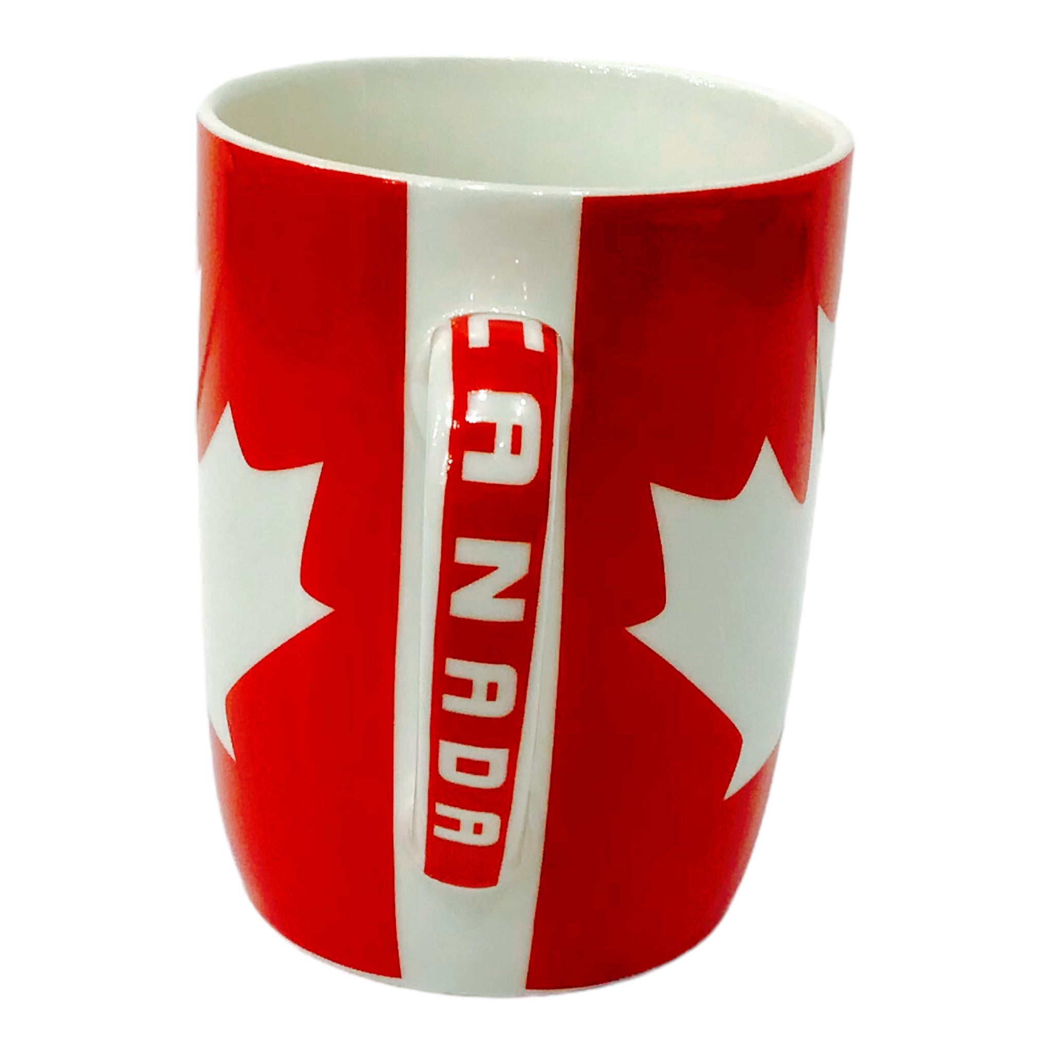 Mug Canadian Maple Leaf Red and White Coffee Cup 13oz