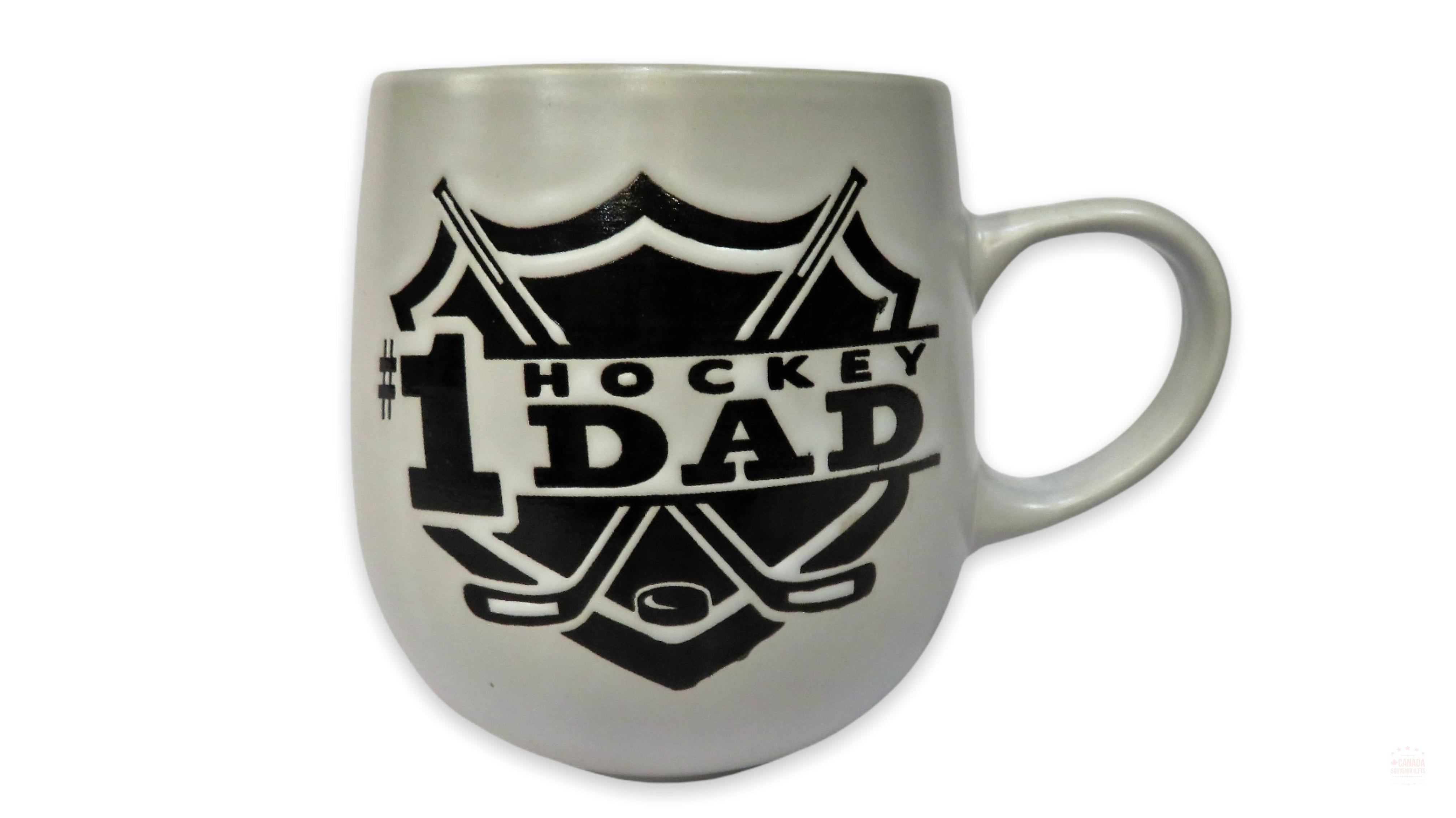No. 1 Hockey Mom and No. 1 Hockey Dad Coffee Mugs 11oz - Our hockey mug is the perfect gift for those who eat, sleep and play hockey