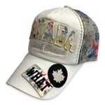 Off White Baseball Cap Canada Original Brand (WHAT) Adjustable Mesh Hat