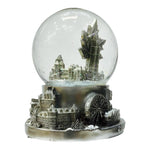 Snow Globe Canada Landmark Vintage Scenes Handmade Silver Tone. Canadian Souvenir Globe
