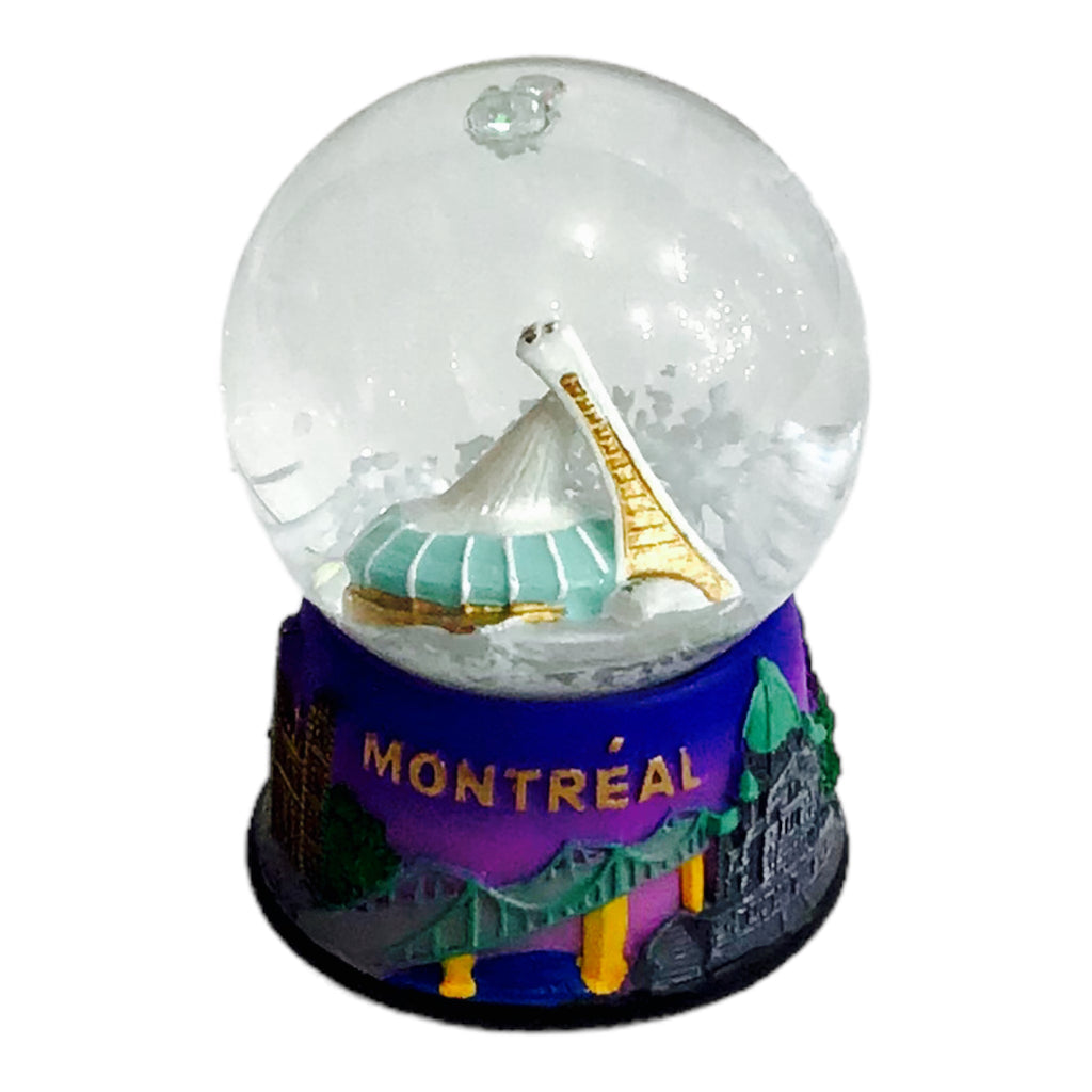 Snow Globe Montréal Stade Olympique Souvenir 45mm