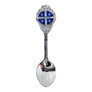 Spoon Magnet - Quebec Flag Souvenir Collection Spoon Stainless